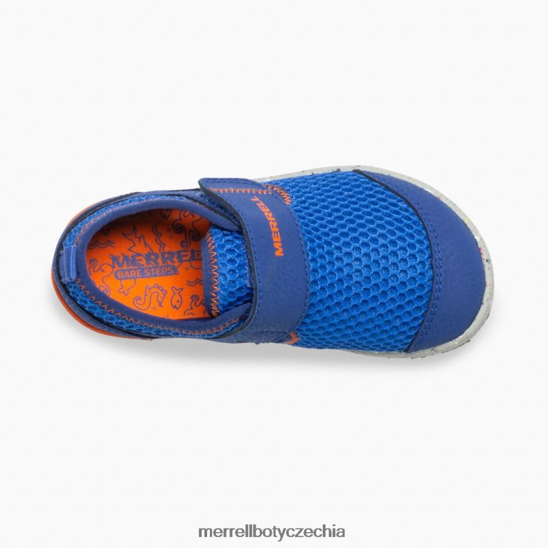Merrell Holé kroky h2o tenisky (ml260875) obuv J064V21396 modrá/oranžová děti