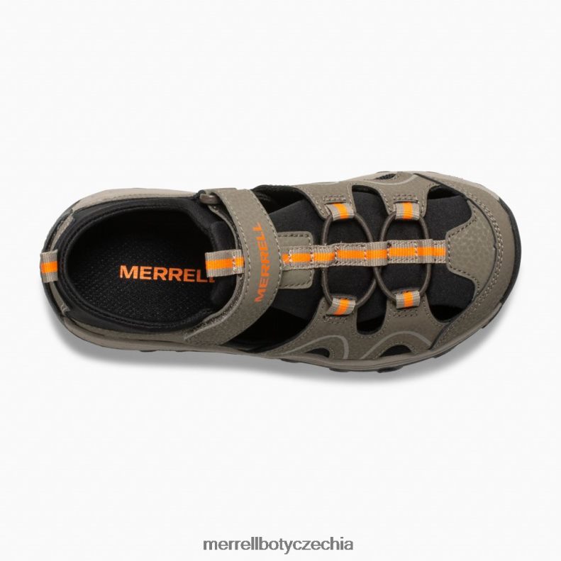 Merrell hydrotetonové sandály (mk262021) obuv J064V21486 střelný kouř děti