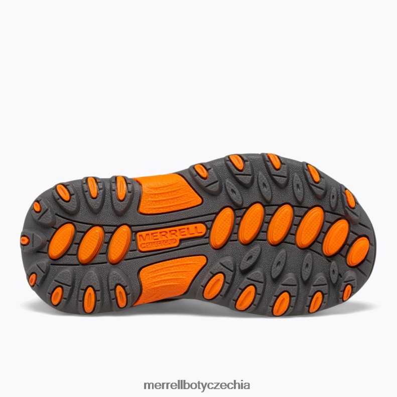 Merrell stopař jr. bota (ml260355) obuv J064V21343 střelný kouř děti