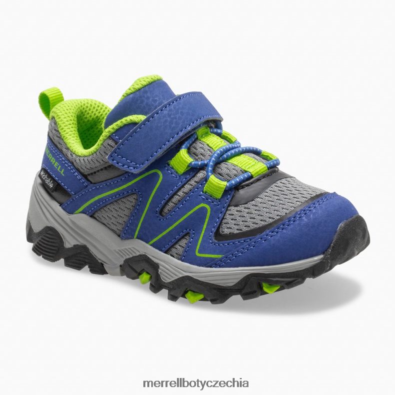 Merrell trail quest jr. (ml262791) obuv J064V21347 modrá zelená děti