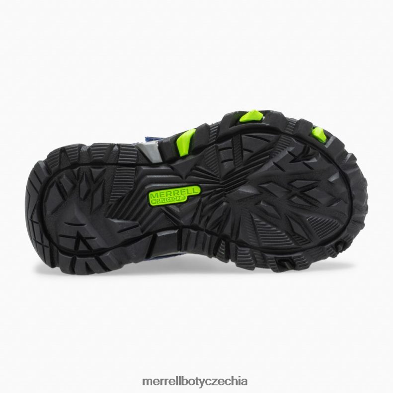 Merrell trail quest jr. (ml262791) obuv J064V21347 modrá zelená děti