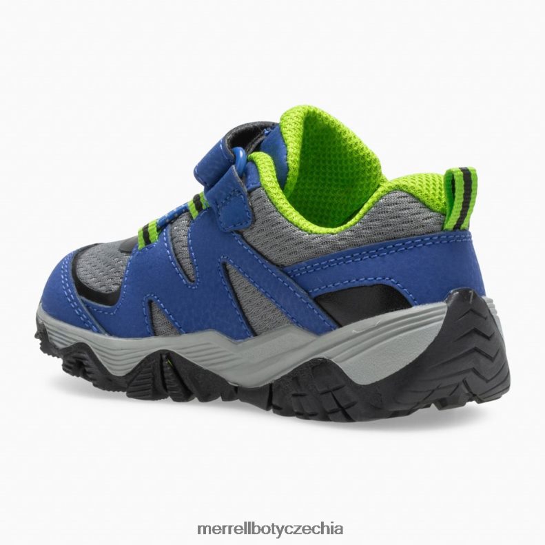 Merrell trail quest jr. (ml262791) obuv J064V21347 modrá zelená děti