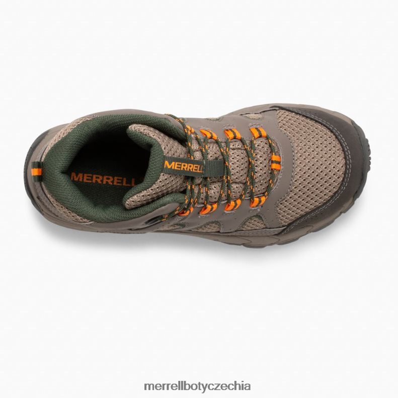 Merrell voděodolná bota se střední krajkou oakcreek (mk264768) obuv J064V21444 balvan děti