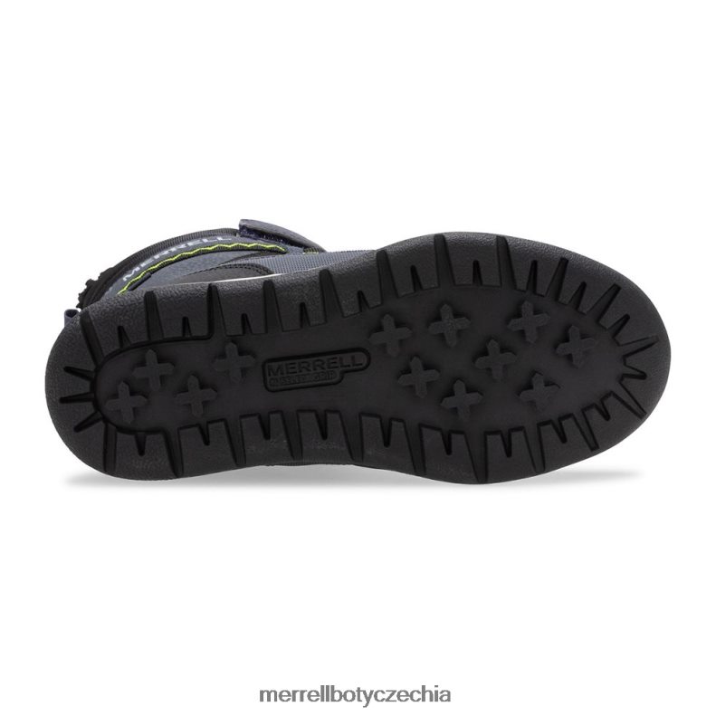 Merrell voděodolná bota snow Crush 2.0 (mk263127k) obuv J064V21508 námořnictvo/limetka děti
