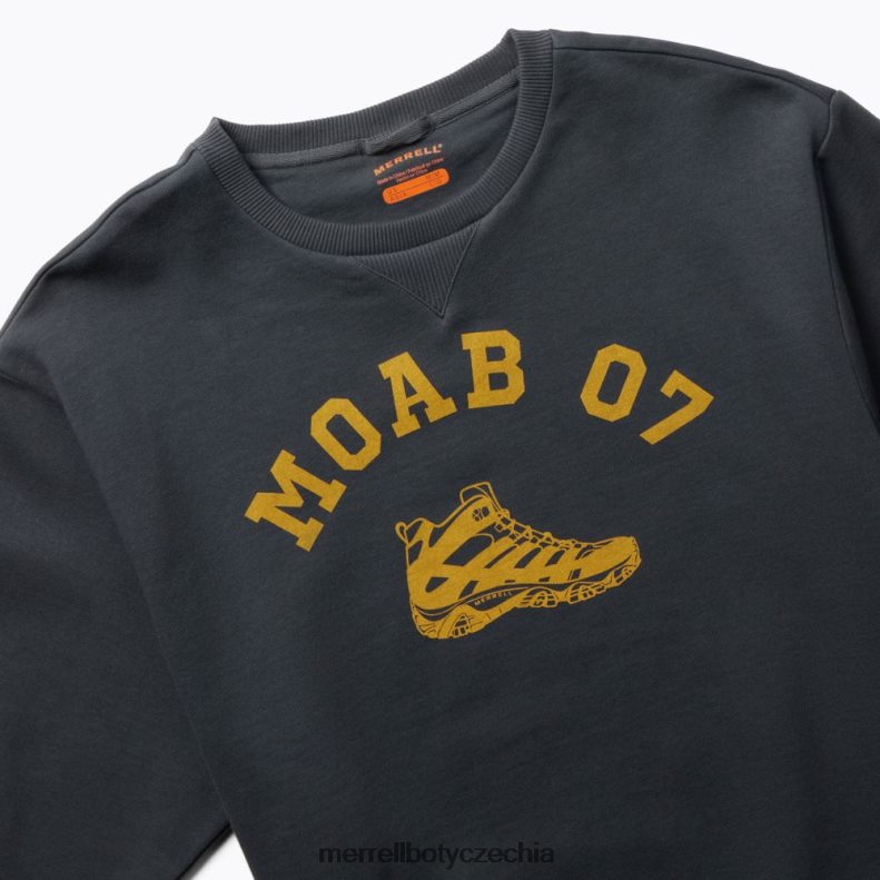 Merrell Moab 07 crew fleece s krkem (jmf26621-425) oblečení J064V2323 indický inkoust muži