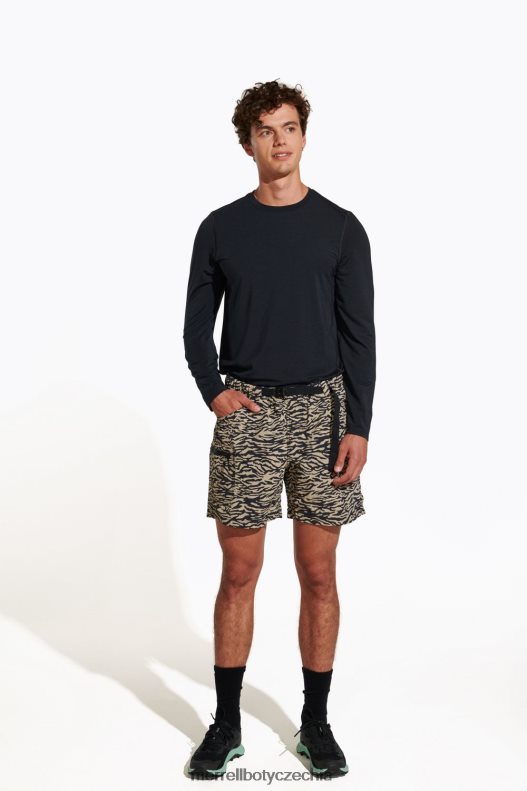 Merrell každodenní tričko s dlouhým rukávem s tencelem (jmf26597-010) oblečení J064V2336 Černá muži