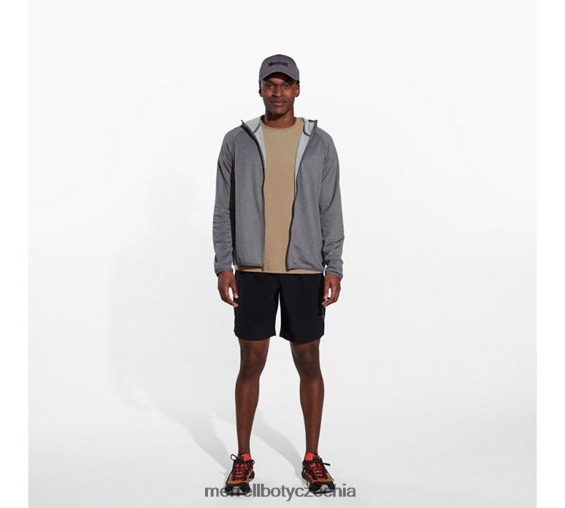 Merrell mikina s kapucí na celý zip geotex (jms26325-059) oblečení J064V2550 skalní vřes muži
