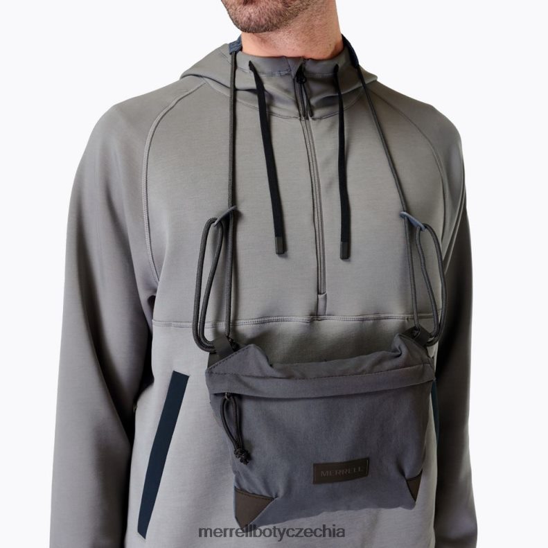 Merrell momentum hoody (jms26762-026) oblečení J064V2160 Skála muži