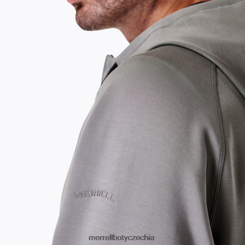 Merrell momentum hoody (jms26762-026) oblečení J064V2160 Skála muži