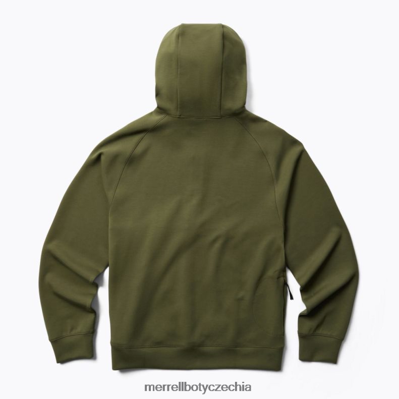 Merrell momentum hoody (jms26762-326) oblečení J064V2159 zaprášená oliva muži
