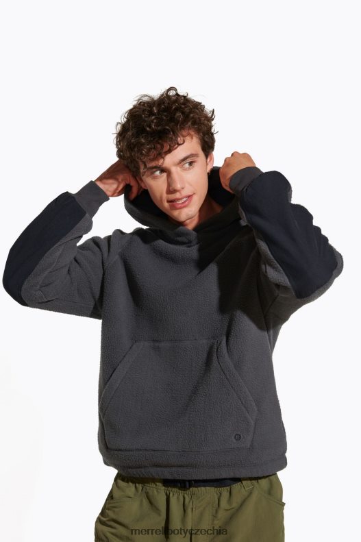 Merrell sherpa hoody (jmf26573-101) oblečení J064V2542 asfalt muži