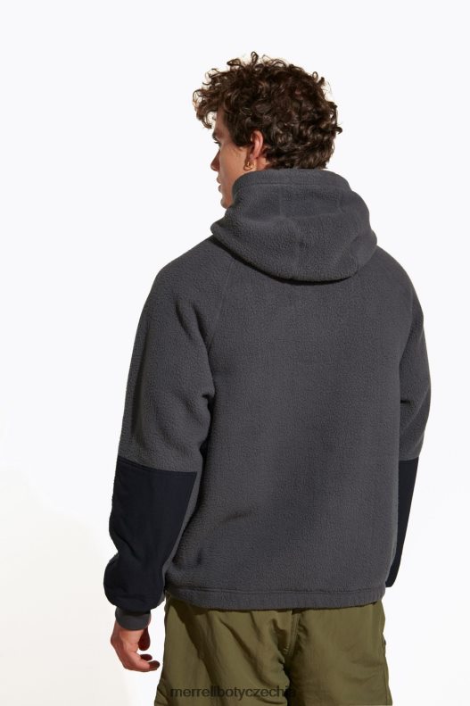 Merrell sherpa hoody (jmf26573-101) oblečení J064V2542 asfalt muži