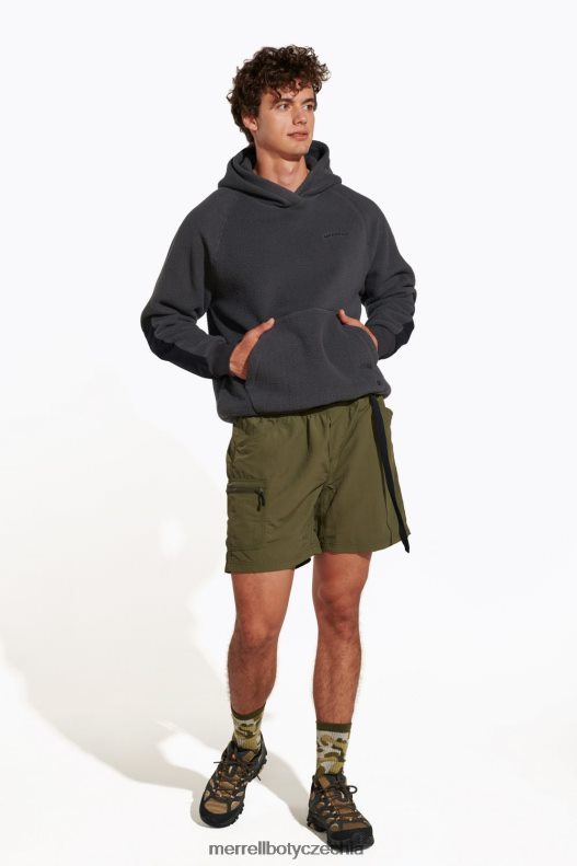 Merrell sherpa hoody (jmf26573-101) oblečení J064V2542 asfalt muži