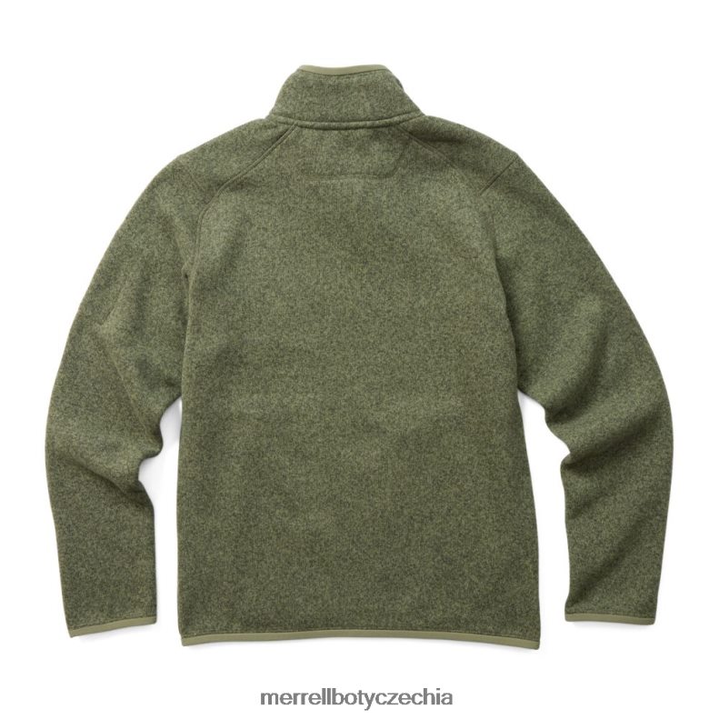 Merrell svetr proti počasí na zip (jmf26296-327) oblečení J064V2429 zaprášený olivový vřes muži