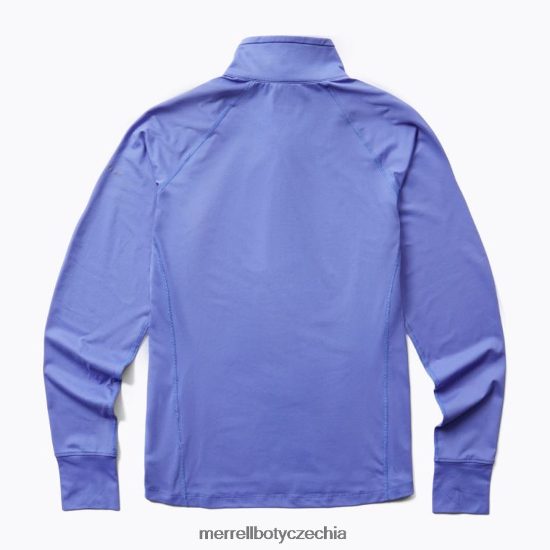 Merrell trail running 1/4 zip (jwf26557-423) oblečení J064V21127 baja modrá muži
