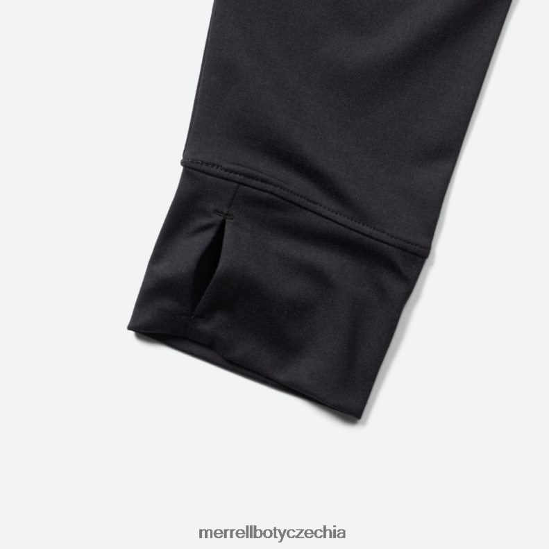 Merrell trail running midlayer (jmf26578-010) oblečení J064V2739 Černá muži