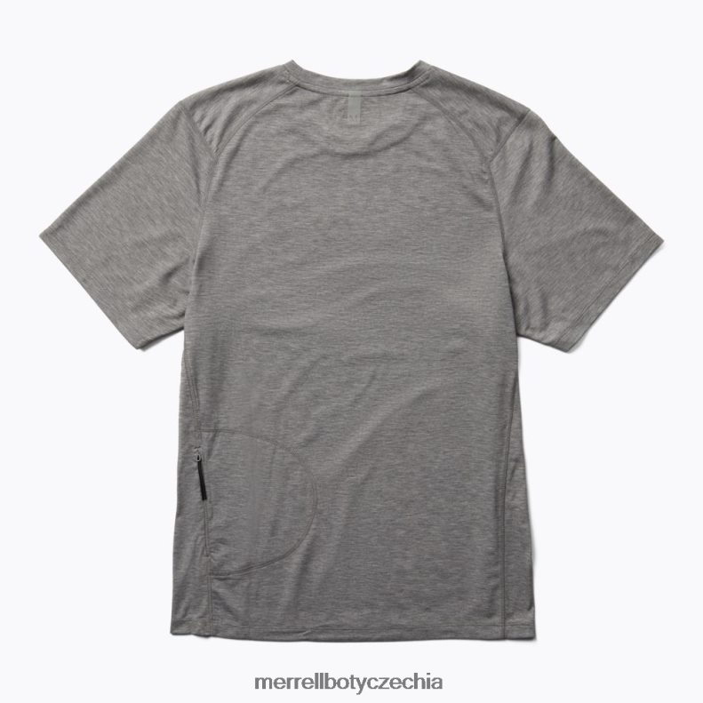 Merrell perfektní tričko s tencelem (jms26861-050) oblečení J064V2175 šedý vřes muži
