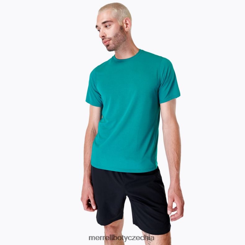 Merrell perfektní tričko s tencelem (jms26861-438) oblečení J064V2174 jezero muži