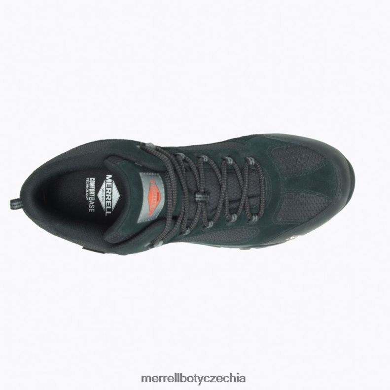 Merrell pracovní bota se střední voděodolnou špičkou moab (j099509) obuv J064V2433 Černá muži