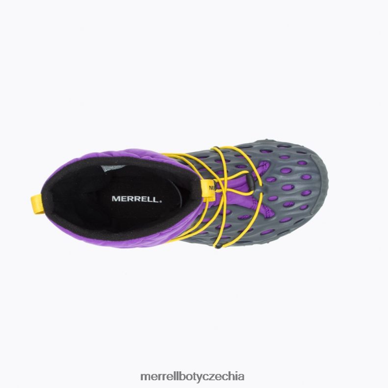 Merrell hydro moc at puff mid 1trl (j004397) obuv J064V2631 dřevěné uhlí muži
