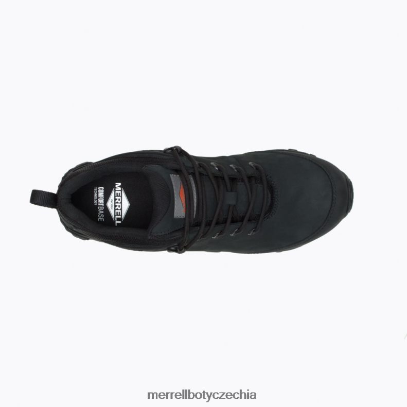 Merrell chameleon flux kůže voděodolná uhlíková vlákna (j003899) obuv J064V2659 Černá muži