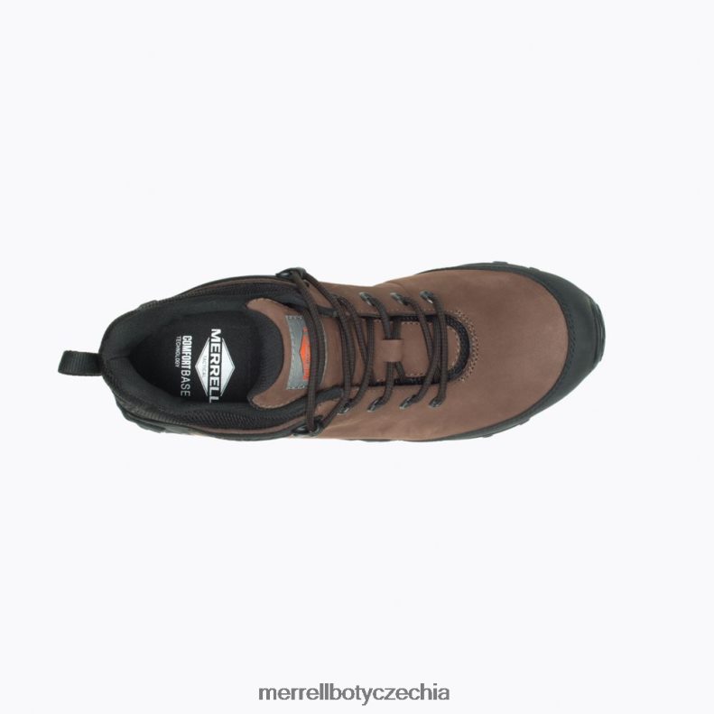 Merrell chameleon flux kůže voděodolná uhlíková vlákna (j003901) obuv J064V2660 hnědý muži