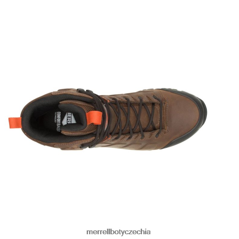 Merrell phaserbound 2 mid vodotěsný sr (j005057) obuv J064V2556 země/oranžová muži