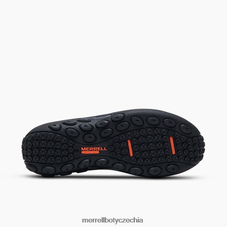 Merrell pracovní obuv jungle moc leather sr (j099321) obuv J064V2339 Černá muži