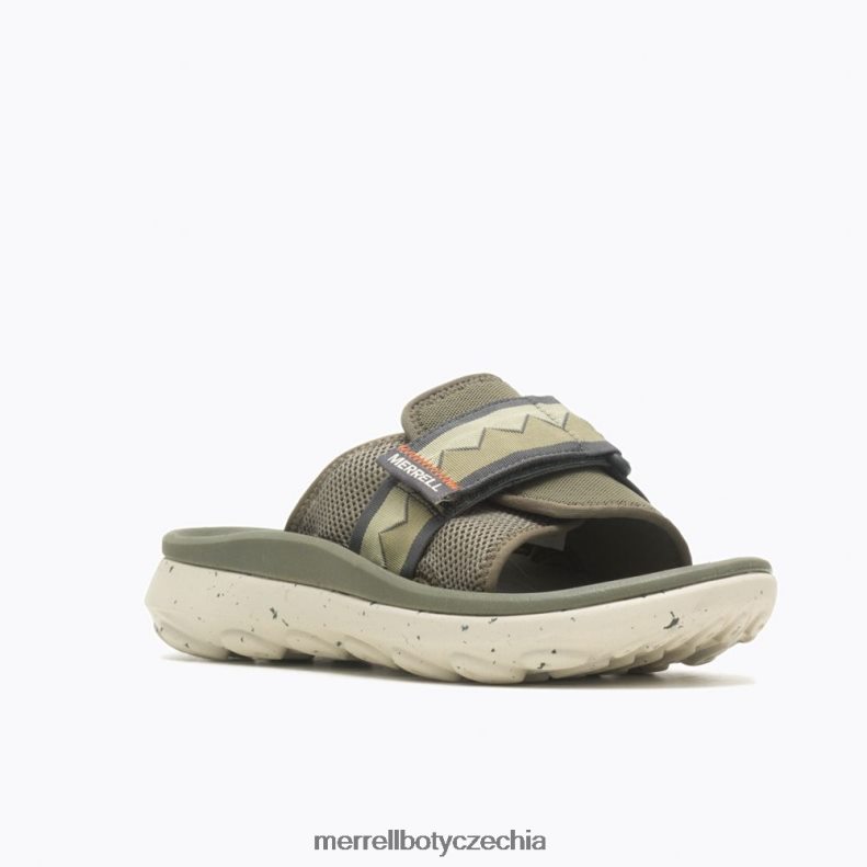Merrell hut ultra slide (j004939) obuv J064V2113 olivový muži