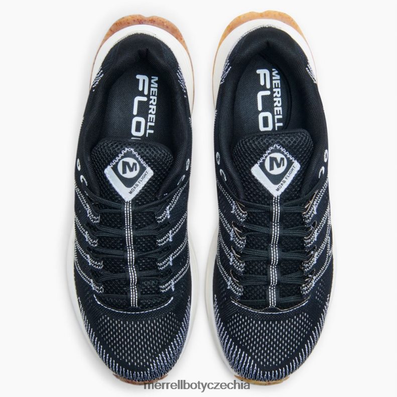 Merrell Moab flight eco dye wide width (j067011w) obuv J064V2669 Černá bílá muži