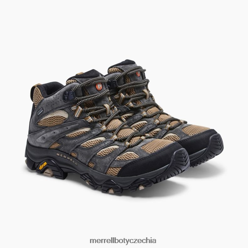 Merrell moab 3 mid gore-tex (j036251) obuv J064V2260 ořešák/beluga muži
