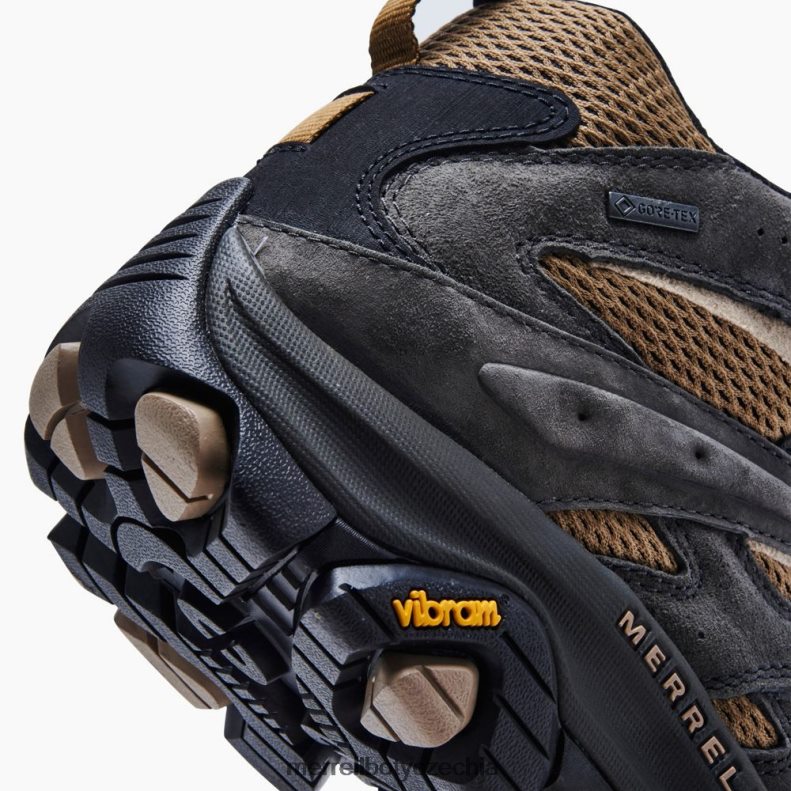 Merrell moab 3 mid gore-tex (j036251) obuv J064V2260 ořešák/beluga muži