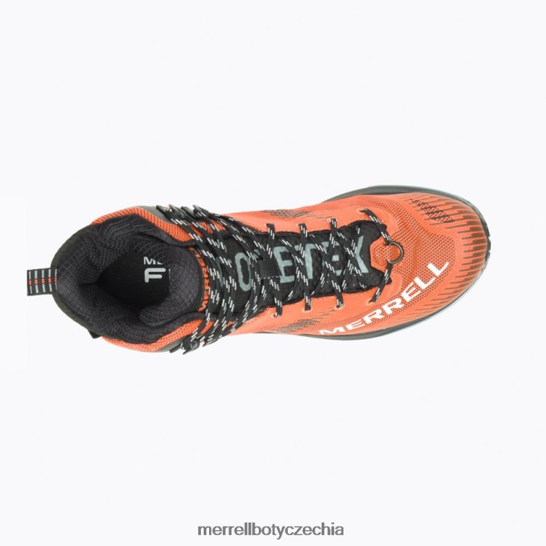 Merrell rogue hiker mid gore-tex (j037147) obuv J064V235 oranžový muži