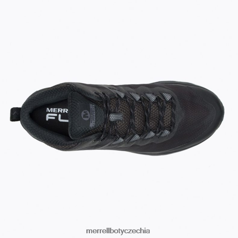 Merrell rychlost moab mid gore-tex (j067075) obuv J064V2190 černá/asfalt muži