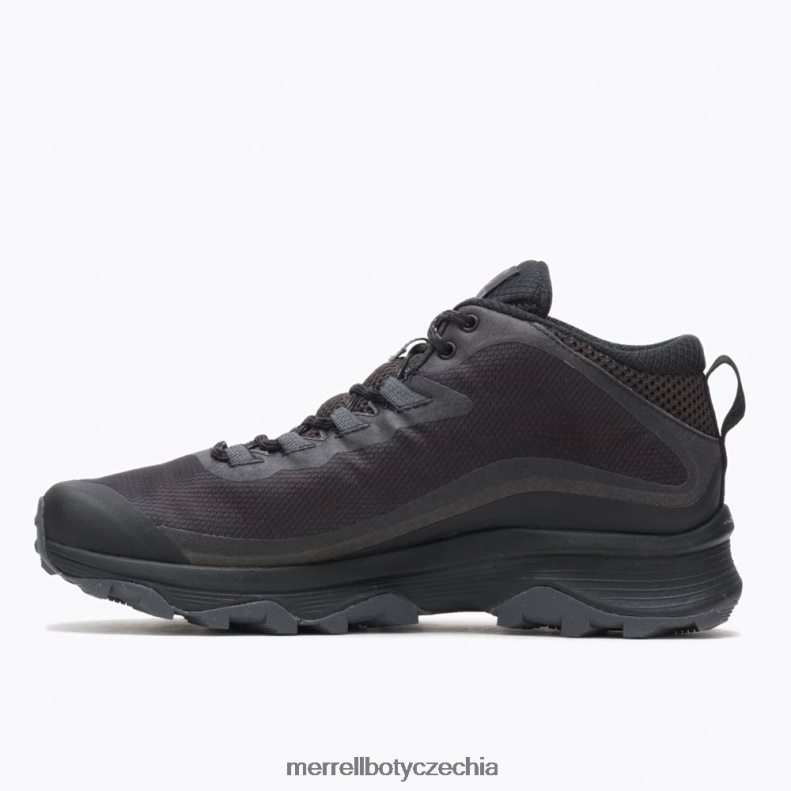 Merrell rychlost moab mid gore-tex (j067075) obuv J064V2190 černá/asfalt muži