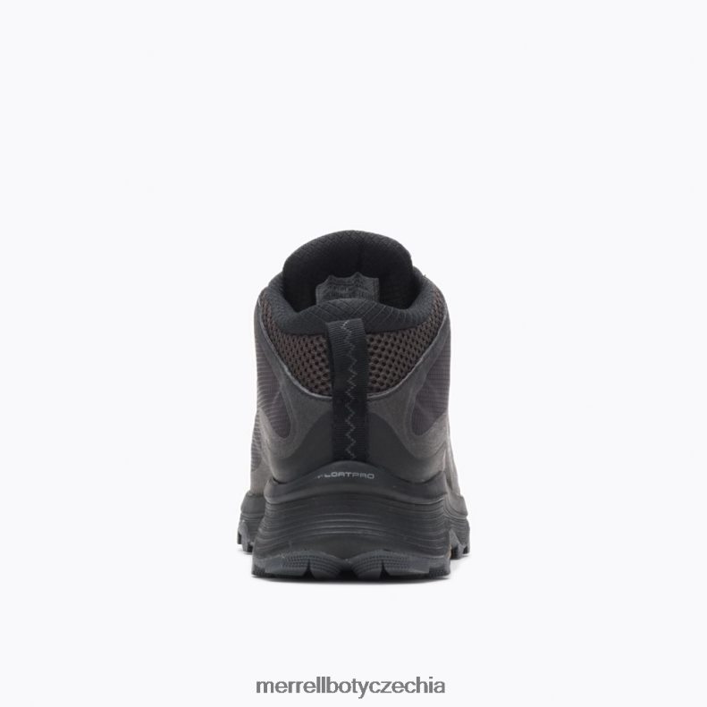 Merrell rychlost moab mid gore-tex (j067075) obuv J064V2190 černá/asfalt muži