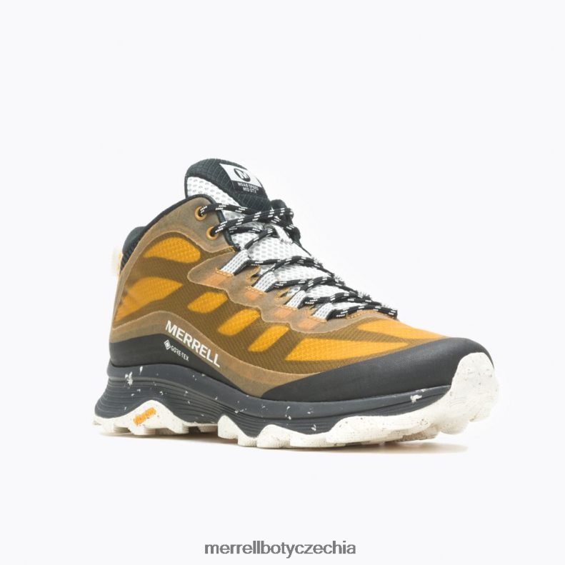 Merrell rychlost moab mid gore-tex (j067547) obuv J064V2187 zlatý ot muži