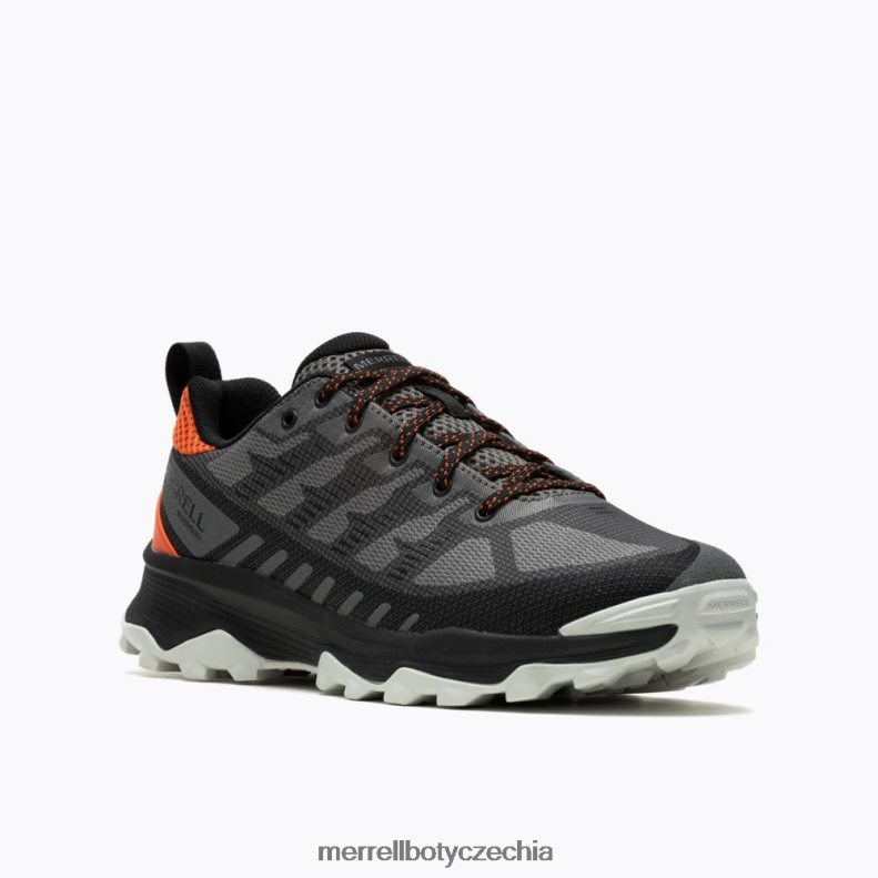 Merrell speed eco voděodolný (j036999) obuv J064V273 dřevěné uhlí/mandarinka muži