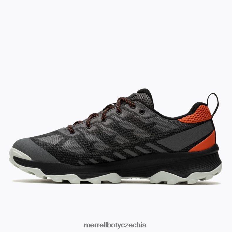 Merrell speed eco voděodolný (j036999) obuv J064V273 dřevěné uhlí/mandarinka muži