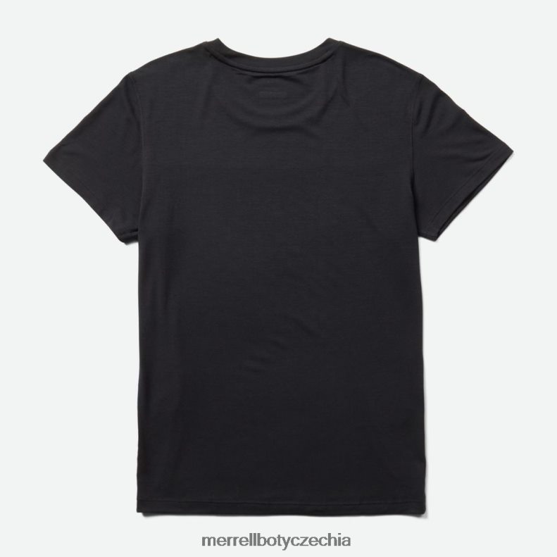 Merrell každodenní tričko s tencelem (jws26442-010) oblečení J064V21002 Černá ženy