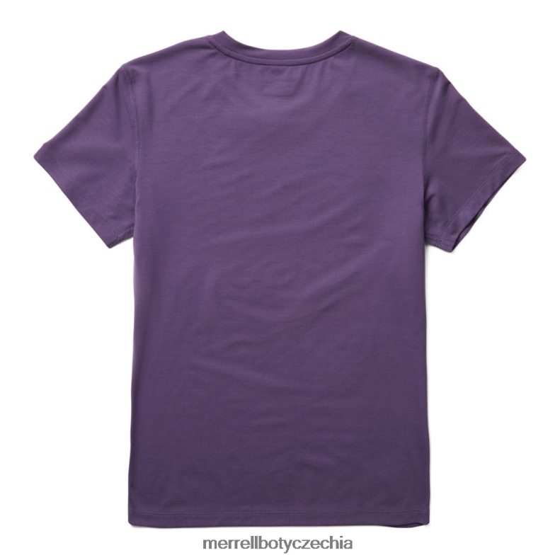 Merrell každodenní tričko s tencelem (jws26442-631) oblečení J064V21004 fialová vláda ženy