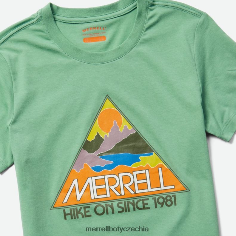 Merrell trojúhelníkové tričko (jws26825-306) oblečení J064V21006 nefrit ženy