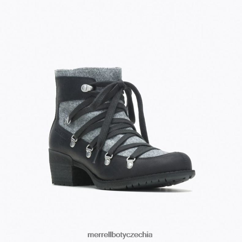 Merrell shiloh ii teplý (j004420) obuv J064V21121 Černá ženy