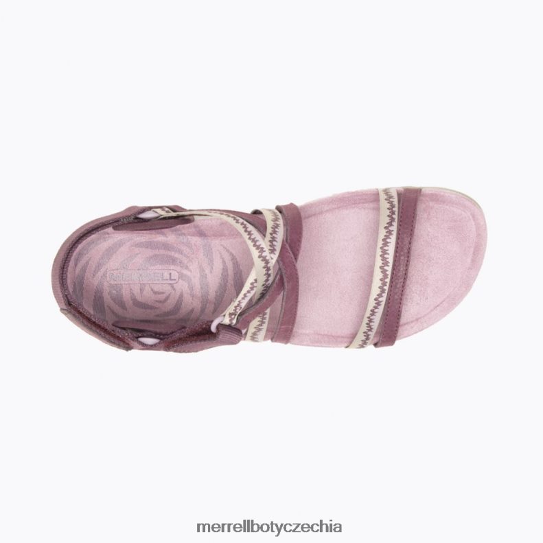 Merrell terran 3 cush mřížka (j005662) obuv J064V2954 burgundské ženy