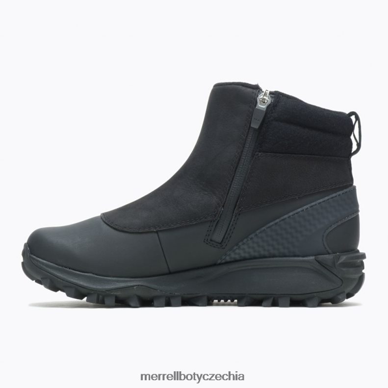 Merrell thermo kiruna střední zip voděodolný (j035090) obuv J064V21328 černá/kanál ženy