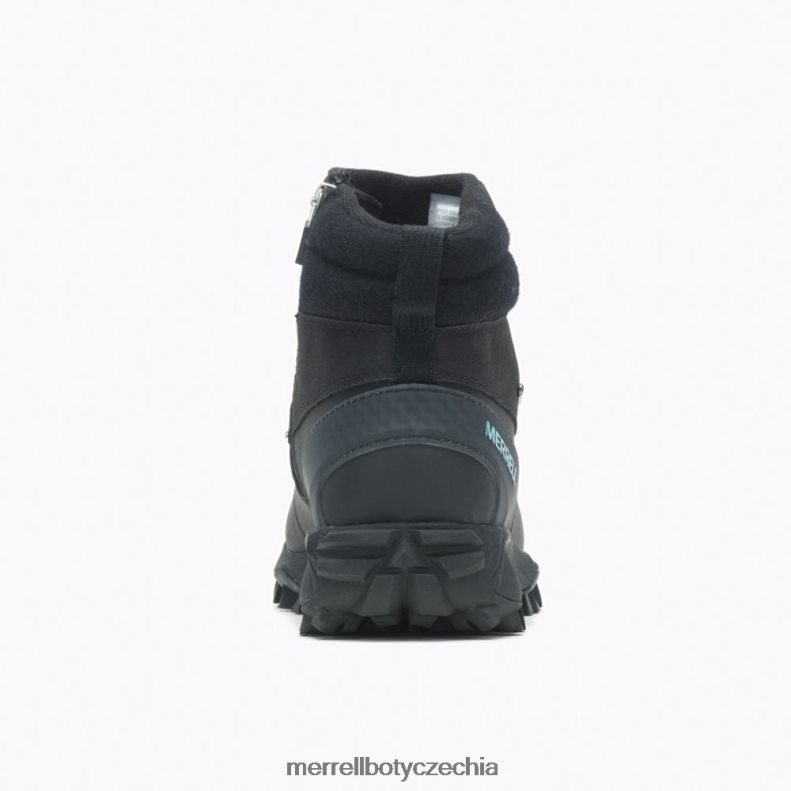 Merrell thermo kiruna střední zip voděodolný (j035090) obuv J064V21328 černá/kanál ženy